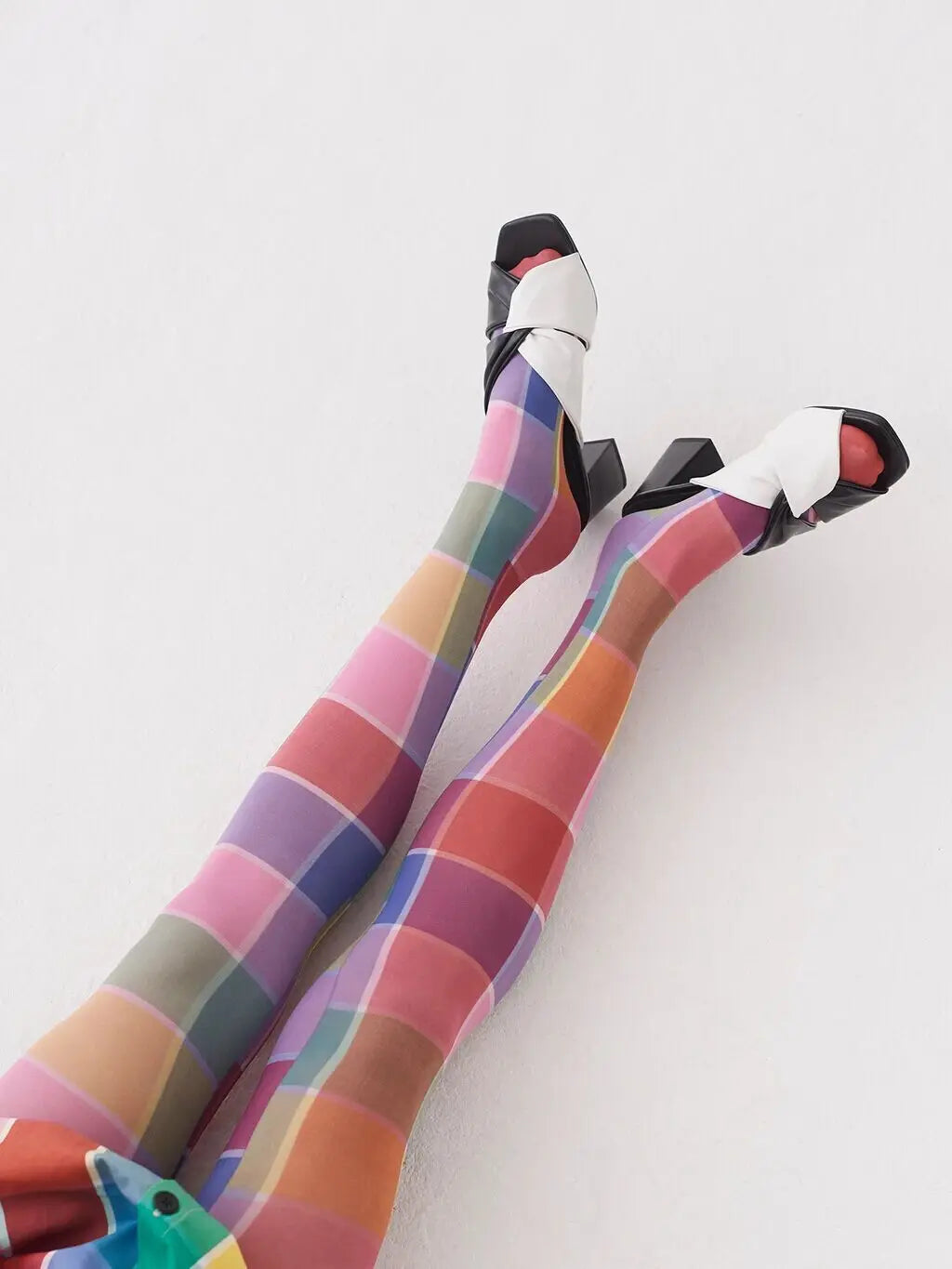 Collants Longs pour Femme et Fille, avec Impression Créative Cœur/Floral/Nuage/Plaid, Leggings Moulants artificiel astiques, Collection Été Automne