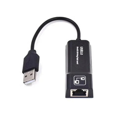 Adaptateur Ethernet USB 2.0 vers RJ45 – Carte réseau filaire 100 Mbps pour ordinateur/ordinateur portable, Plug & Play sans pilote