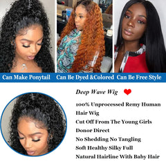 perruques cheveux humains perruque livraison 3 jours france deep waves wig perruques bouclées perruque lace frontale cheveux humain perruque brésilienne cheveux humain wig human hair