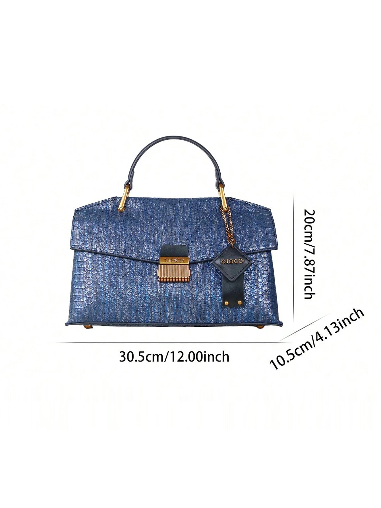 2025 nouveau rétro bleu en forme de serpent sac à main de haute qualité mode luxe sac à main léger grande capacité une épaule messen