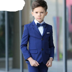 Formal suit for boys, for weddings, white party blazer, trousers, christening outfit, children's suit, prom tuxedo set for men and teenagers