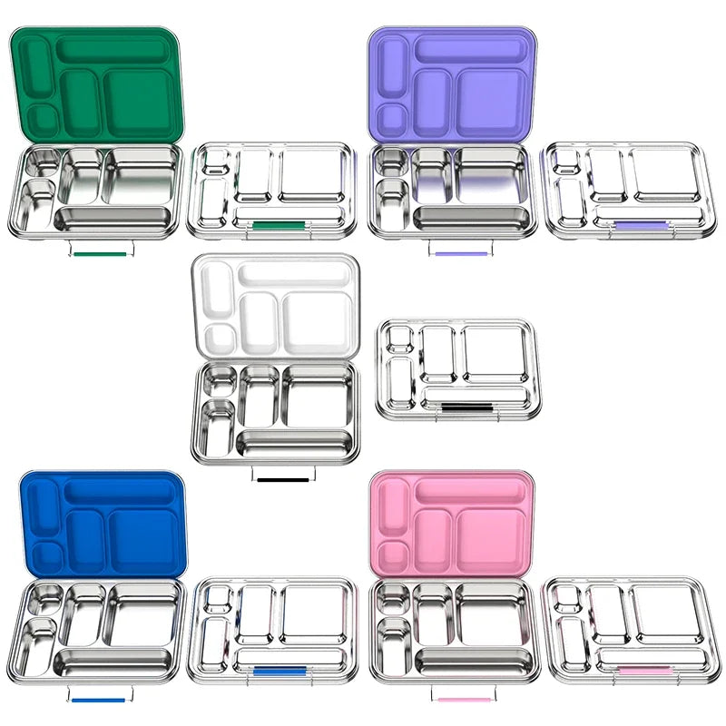 Boîte à Bento pour enfants, boîte à déjeuner pour enfants, boîte à déjeuner à Bento pour enfants, boîte à déjeuner pour tout-petits pour garderie, conteneurs de boîte à déjeuner pour enfants pour l'école