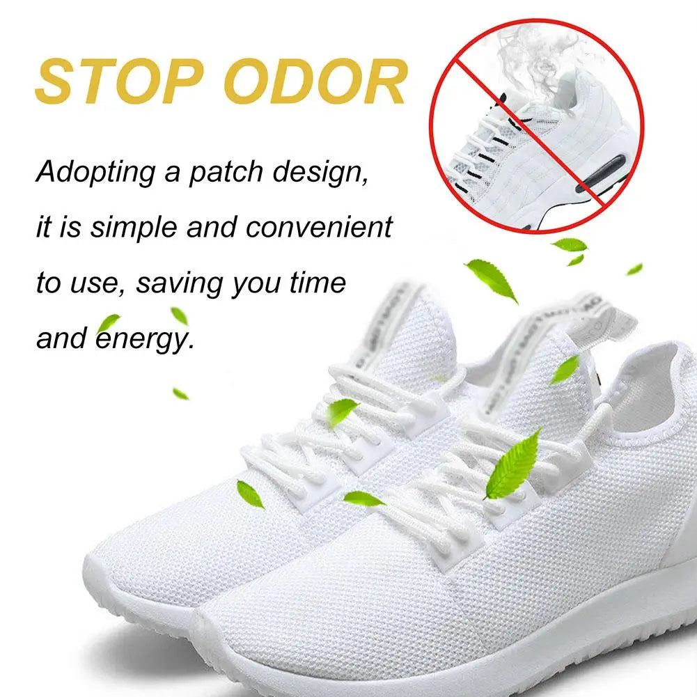 Chaussures déodorant Patch Sneaker odeur pied frais Anti-odeur absorbant la sueur respirant antibactérien stérilisation semelle intérieure Invisible