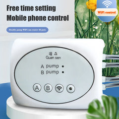 WiFi Smart Garden Irrigation Controller, Automatic Drip Irrigation System Kit for Plants, Mobile Phone Control, Watering Timer Device