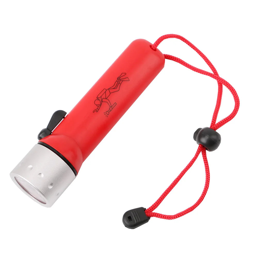 Lampe de poche de plongée professionnelle à Led, étanche, forte éclairage sous-marin, éclairage d'urgence extérieur pour la maison, lampe de poche à faisceau haut