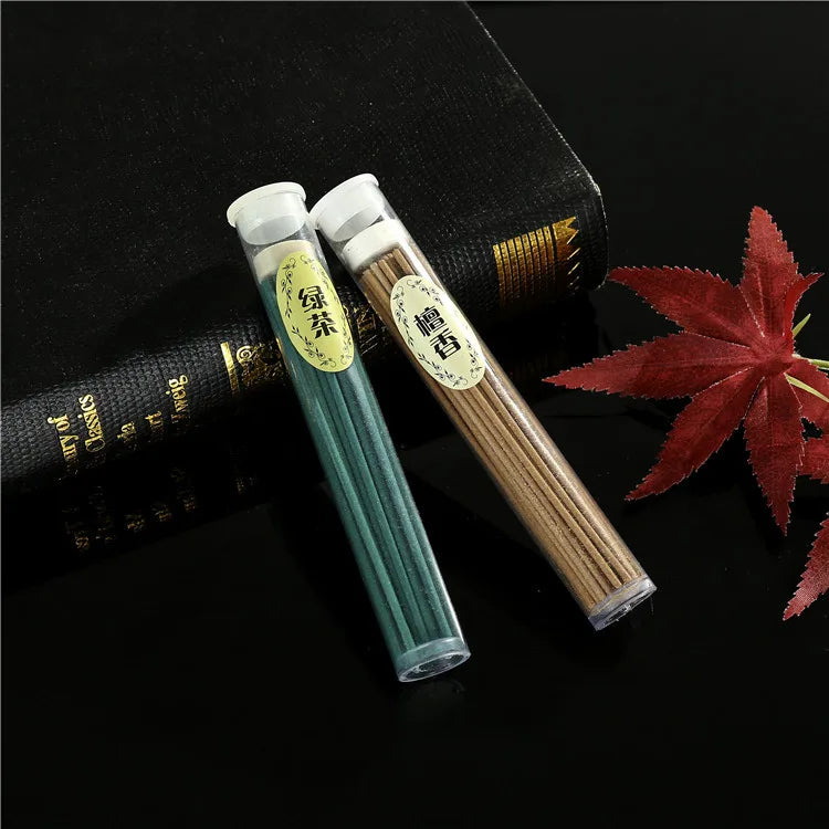 Bâton d'encens naturel fait à la main, bâtons d'aromathérapie, 50 bâtons par boîte, bois de santal, lavande, méditation, encens de chambre à coucher