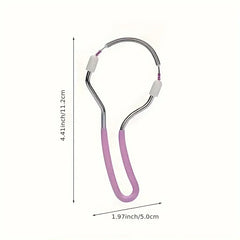 Facial hair remover for women, removes unwanted hair on the upper lip, chin, and face; portable spring roller epilator for smooth skin; 1 piece