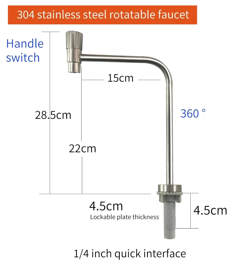 Pompe à eau électrique robinet Gallley pompe d'aspiration d'eau automatique 12V 1.5 L/min caravane camping-car bateau cuisine pompe à eau