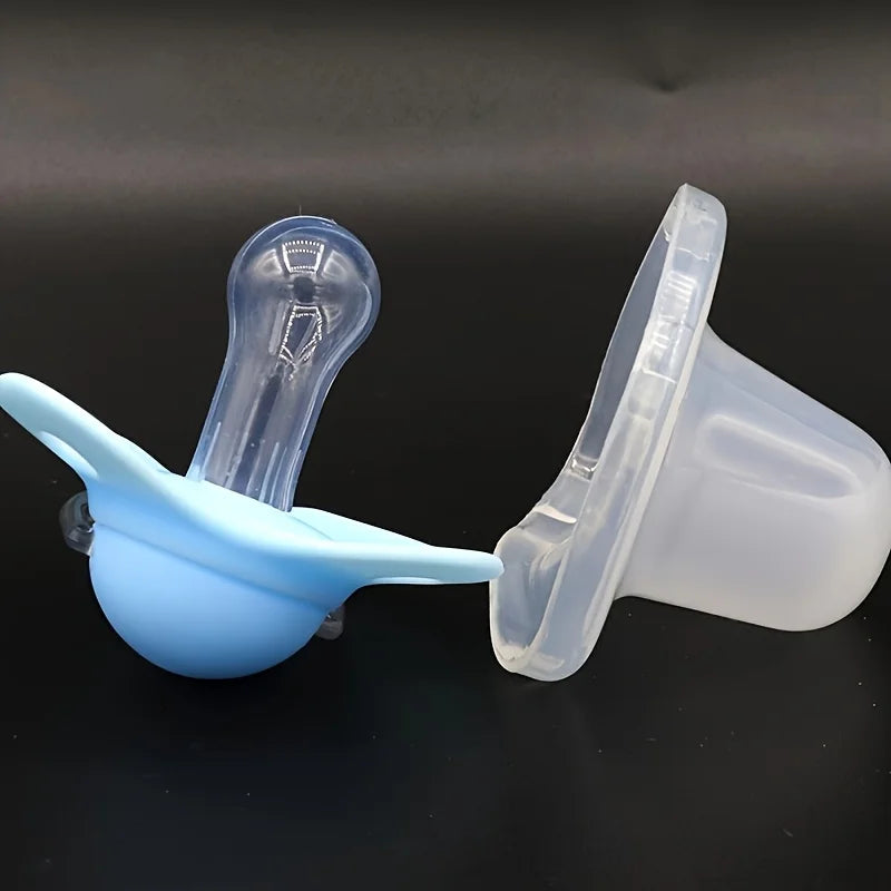 Sucette pour bébé avec couvercle, 2 pièces/paquet, pour usage quotidien et nocturne