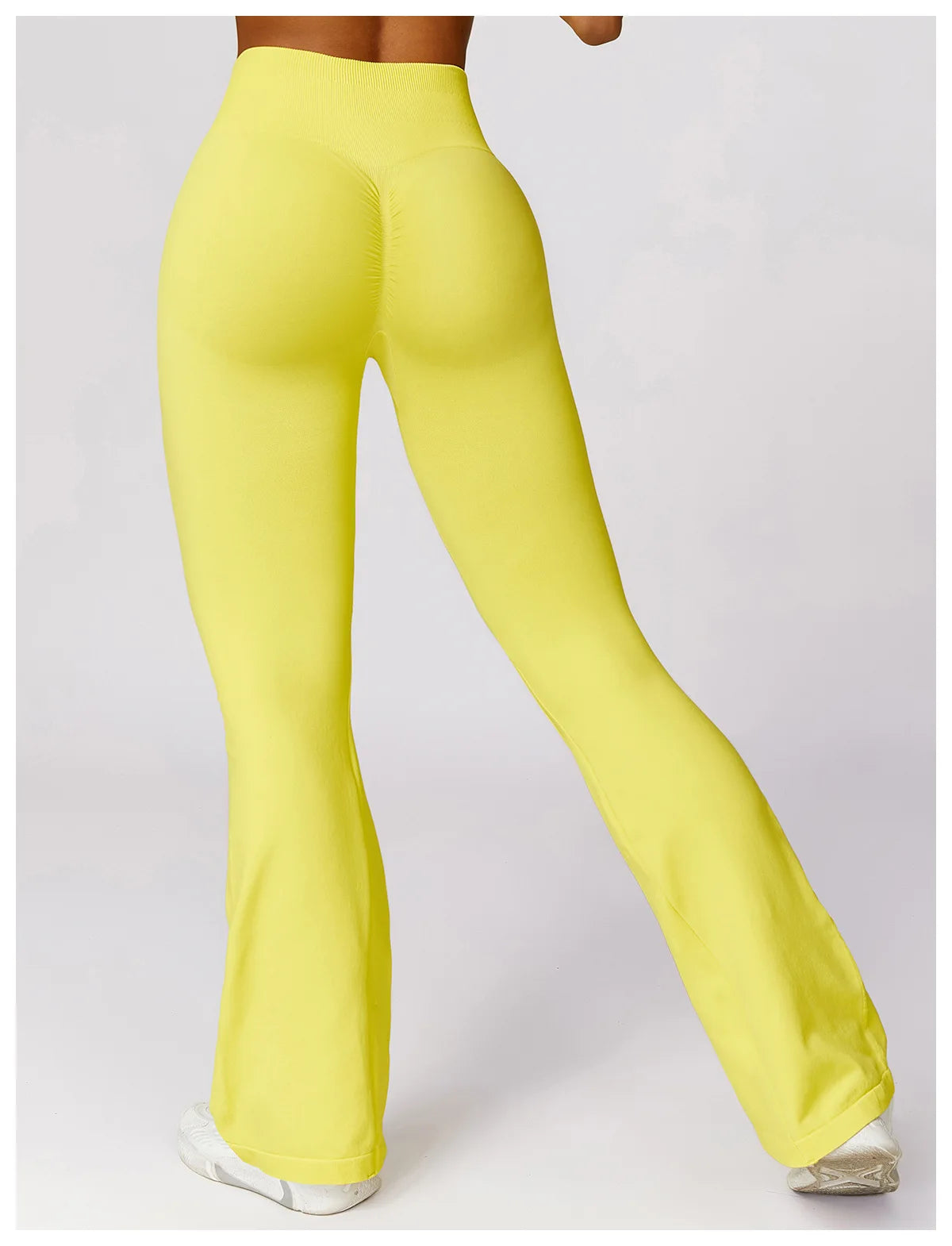 Leggings évasés sans couture pour femmes, pantalons évasés, pantalons de yoga, taille haute, pantalons à jambes larges, pantalons de sport évasés, vêtements de danse, entraînement de gym, fitness