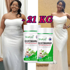 Poudre de glucomannane 100 pièces, perte de poids | bobines alien & bobines arien | Sans OGM, Sans Gluten