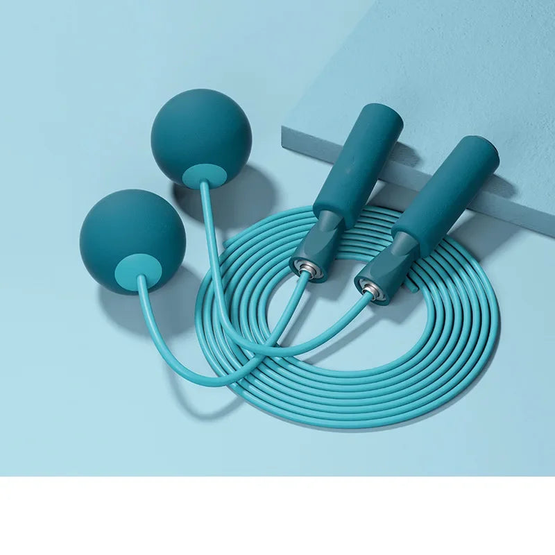 Avec balle lourde corde à sauter sans fil Yoga boxe sport et Fitness entraînement aérobic corde à sauter rapide Portable pour femme, homme