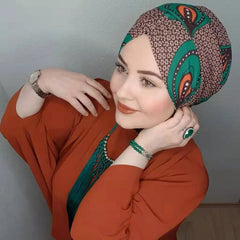 Muslim abaya-hijab for women, Arabic scarf, jersey dress, instant turban