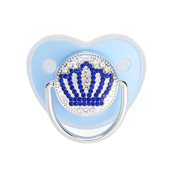 Nouveau bébé sucette sans BPA nouveau-né factice sucette enfant en bas âge infantile Silicone sucettes noir doré Bling mamelon bébé garçon filles cadeau