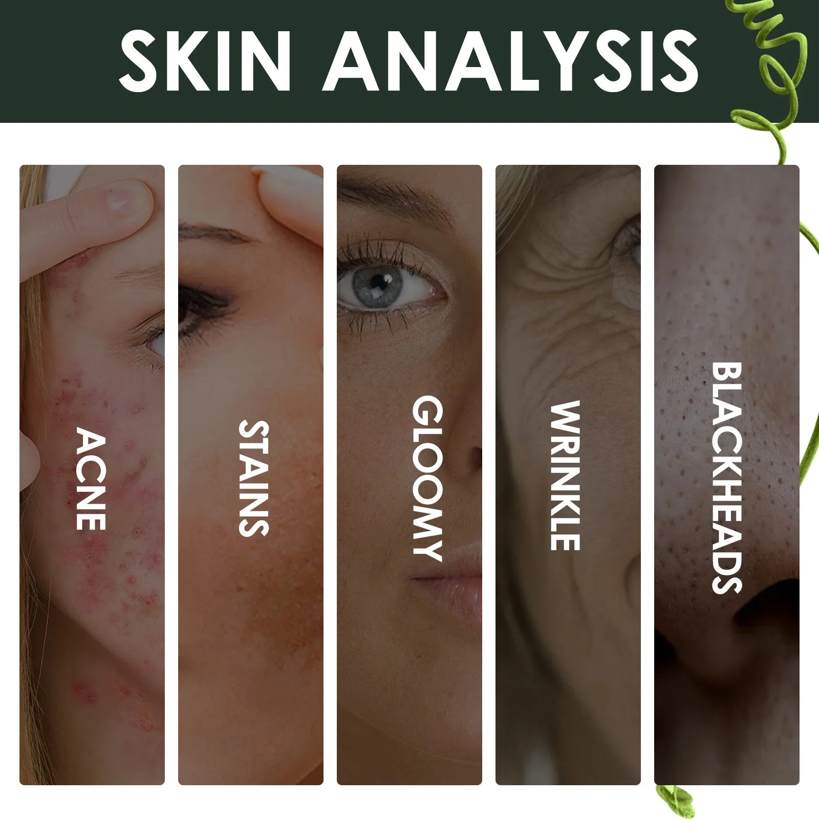 Sérum pour le visage, rétrécissement des pores, extrait de racine de réglisse, huile essentielle, Anti-acné, contrôle de l'huile des rides, points noirs, liquide, soin du visage