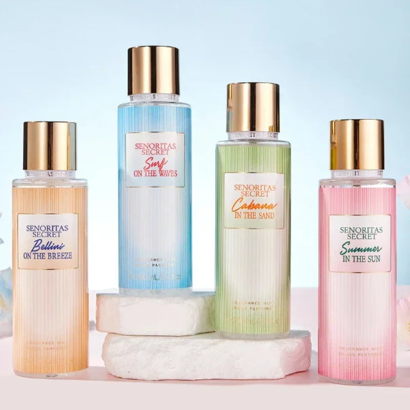 Sexuellement secret pour femme, parfum de fruits, brumisateur, breloque longue durée, parfum en porcelaine, vaporisateur pour le corps, désodorisant, 250ml