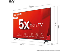 LG UHD 5 Smart TV, 4K, 50