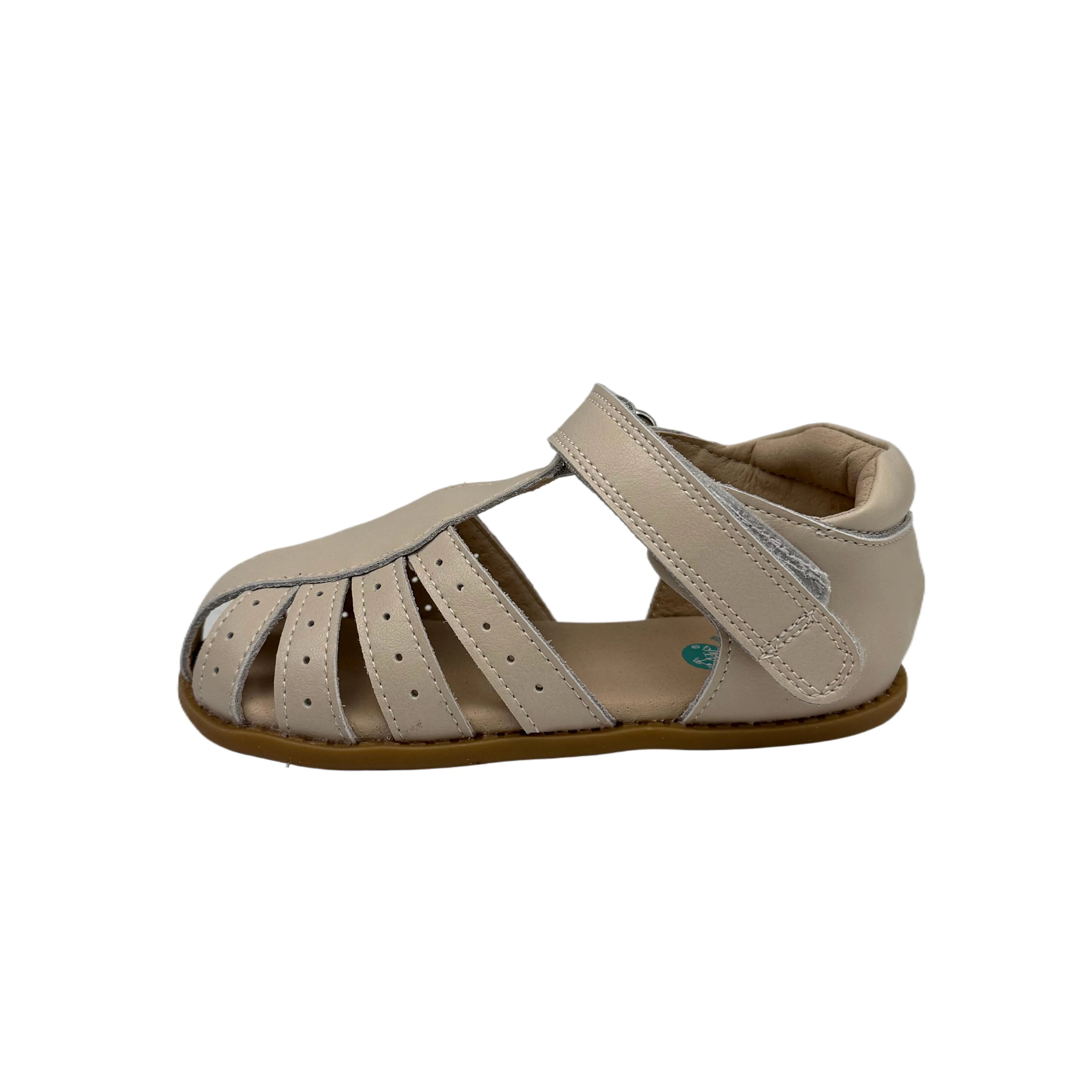 Tipsietoes Enfants filles pieds nus sandales d'été talon bas en cuir véritable Enfants Fille robe de soirée chaussures Enfant en bas âge Enfants
