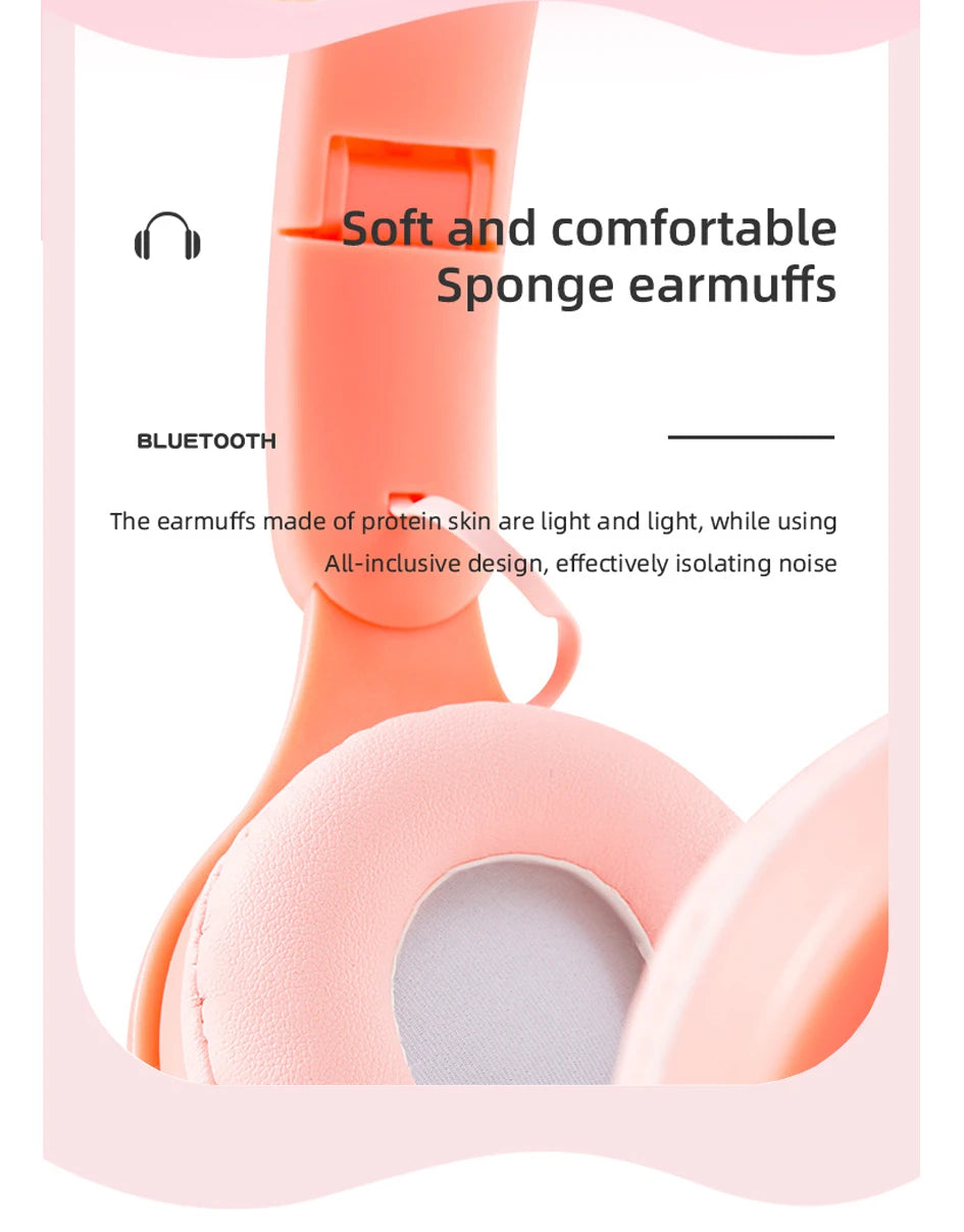 Casque Bluetooth 5.0 casque Bluetooth pliant sans fil sport écouteur casques de jeu sur-oreille casque pour Android ios