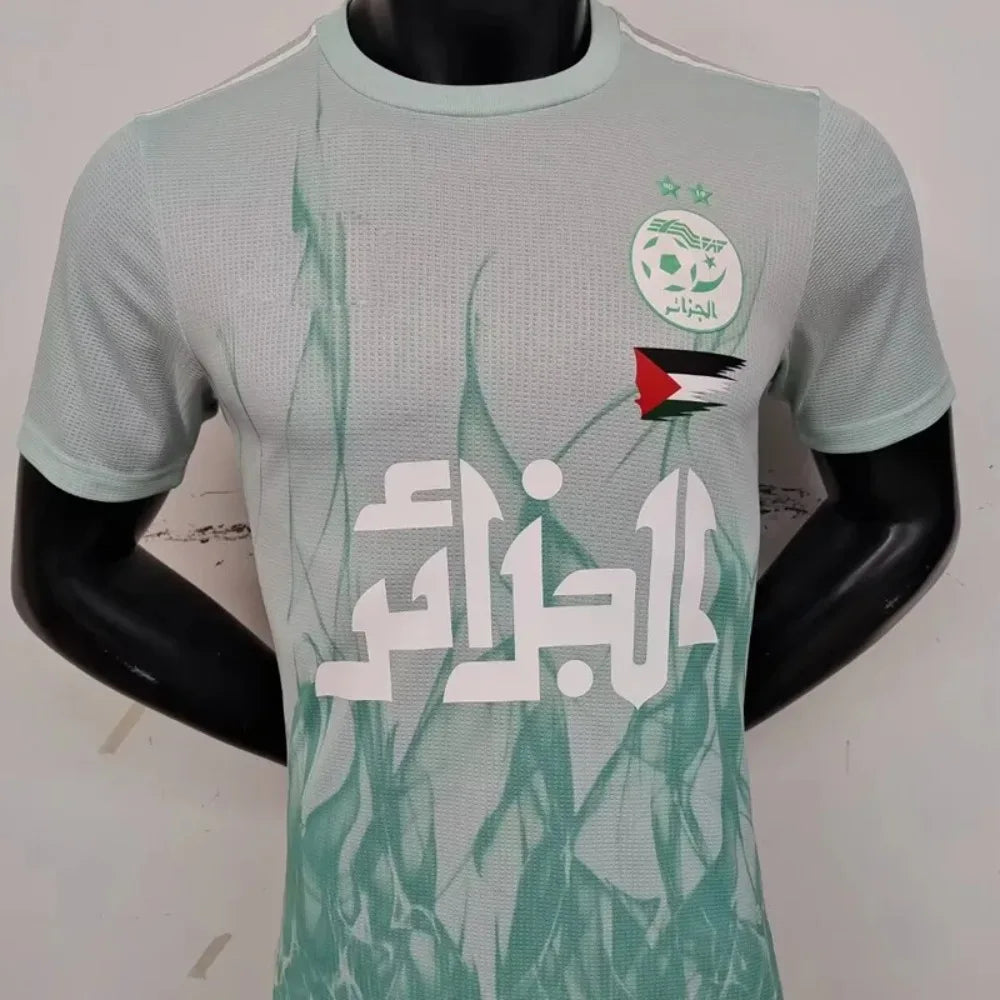 Été nouveau 25-26 imprimé algérie édition spéciale maillot de Football 3D imprimé mode T-Shirt à manches courtes pour hommes et femmes