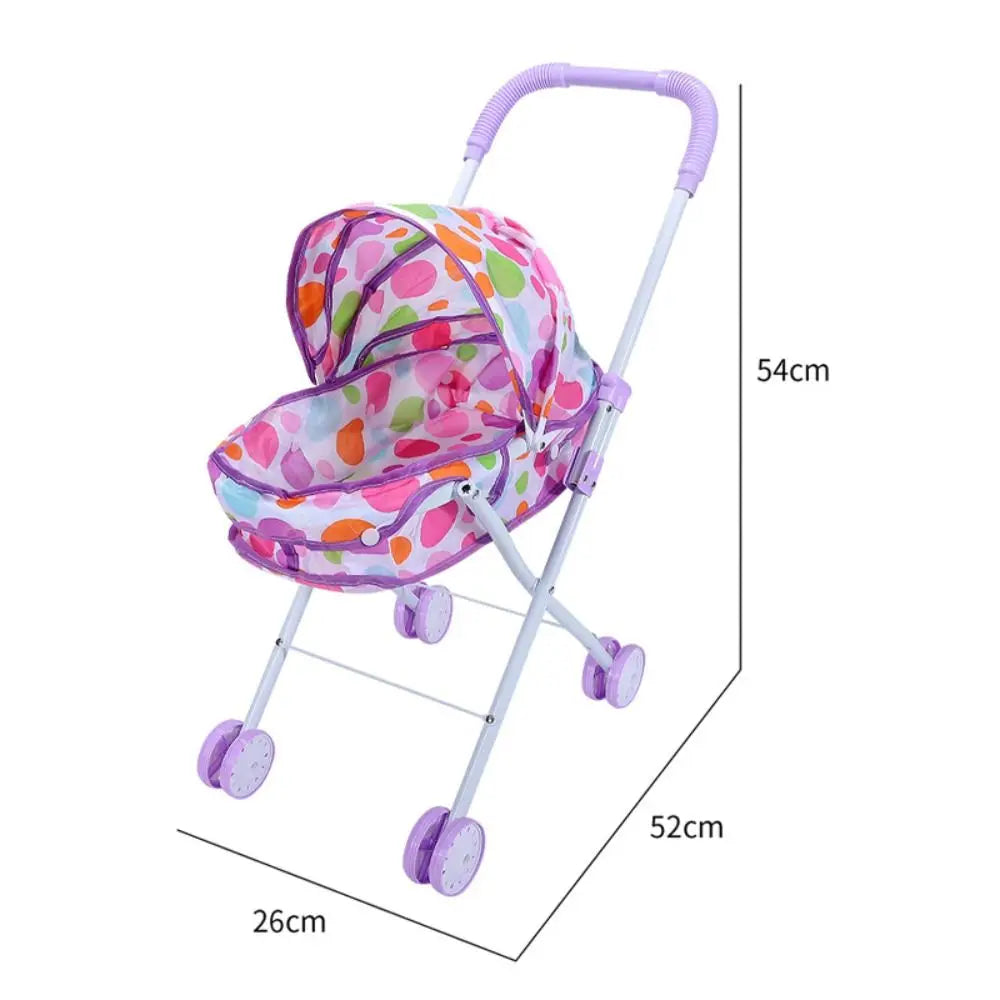 Poupées landau bébé poussette jouer jeu enfants maison accessoires meubles jouet semblant jouer jouet pour les tout-petits petites filles garçons enfants