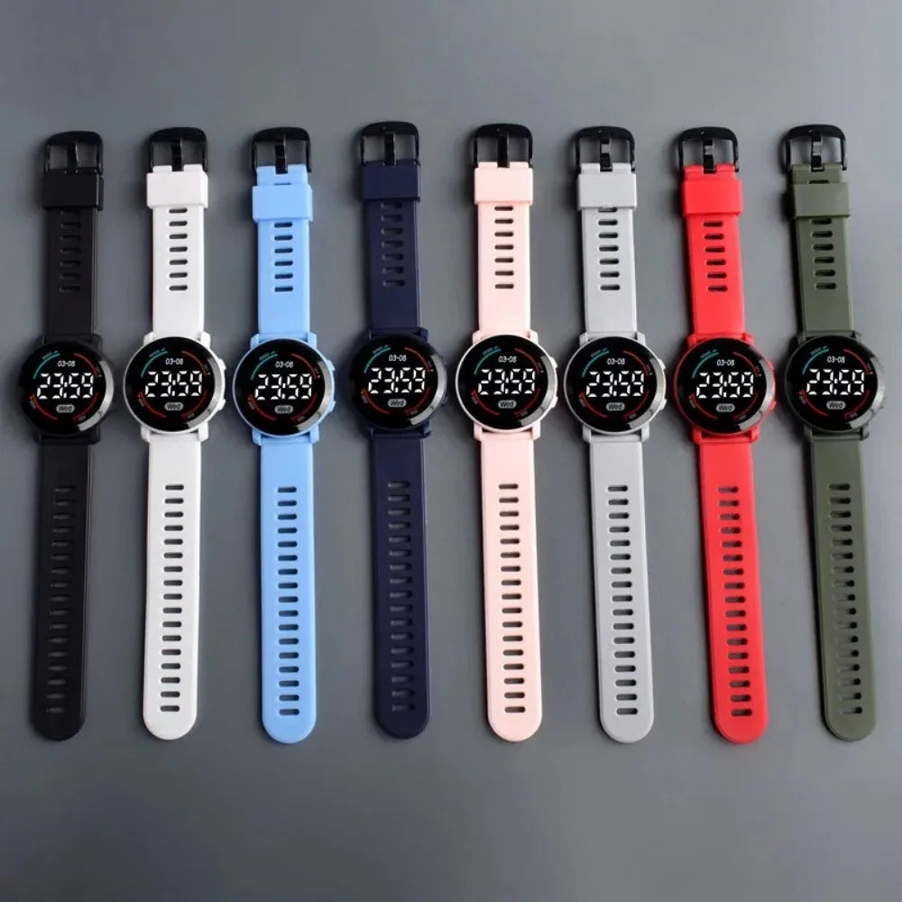 Montres pour enfants mode montres numériques pour enfants étanche Sport LED montre-bracelet électronique Simple garçons filles étudiant horloge