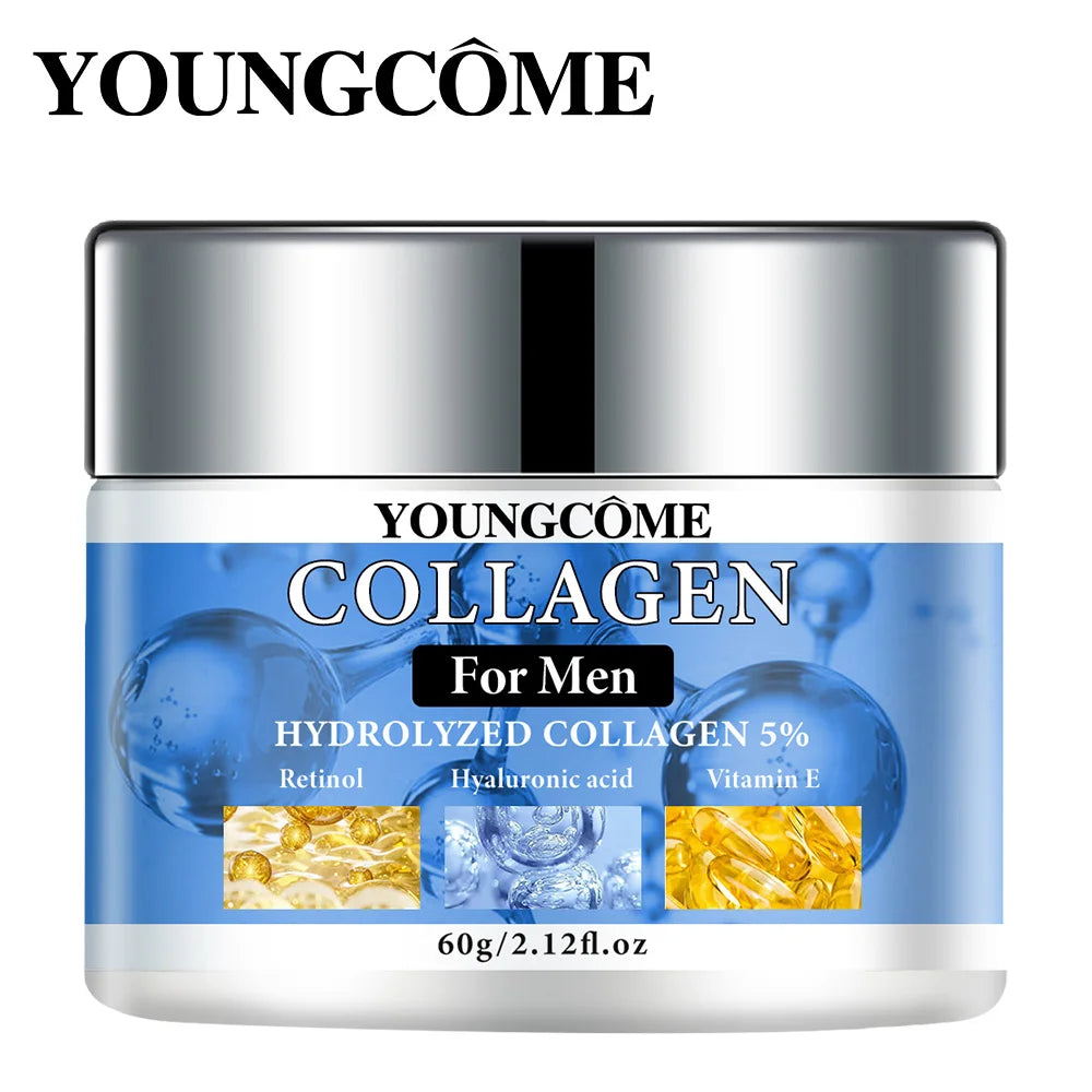 Crème raffermissante et hydratante au collagène rétinol pour hommes crème hydratante Anti-rides vieillissement raffermissant visage hommes soins de la peau