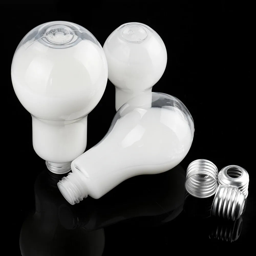 Bouteille d'eau créative d'été, petite gourde mignonne, à la mode, ampoule de jus de lait, anti-fuite, bouteilles portables mignonnes