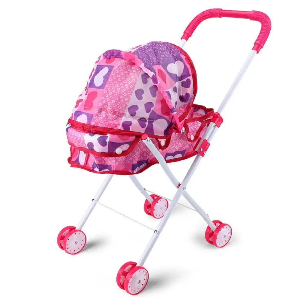 Poupées landau bébé poussette jouer jeu enfants maison accessoires meubles jouet semblant jouer jouet pour les tout-petits petites filles garçons enfants
