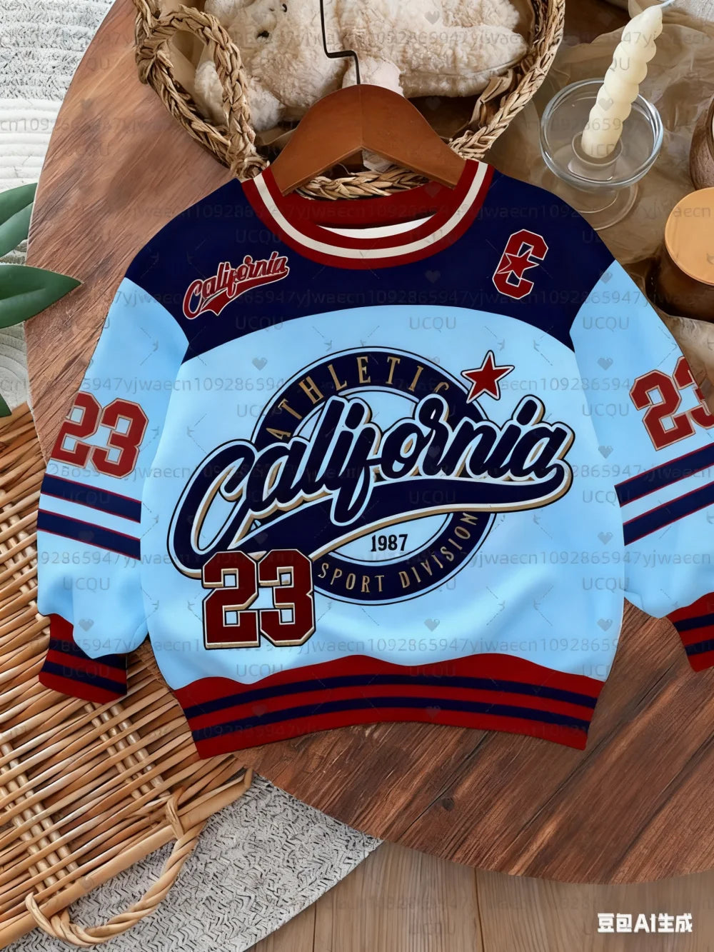 Pulls californiens pour garçons et filles, imprimé en 3D, pull à manches longues, décontracté, dessin animé, pour hommes et femmes, Parent-enfant