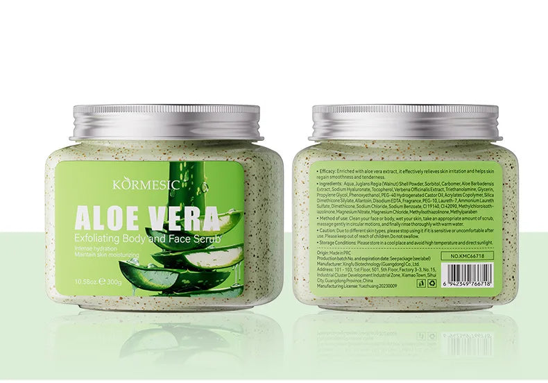 KORMESIC – gommage du visage à l'avocat, crème pour le corps, Lotion hydratante, nettoyage en profondeur, Anti-rides, exfoliant, soins pour la peau
