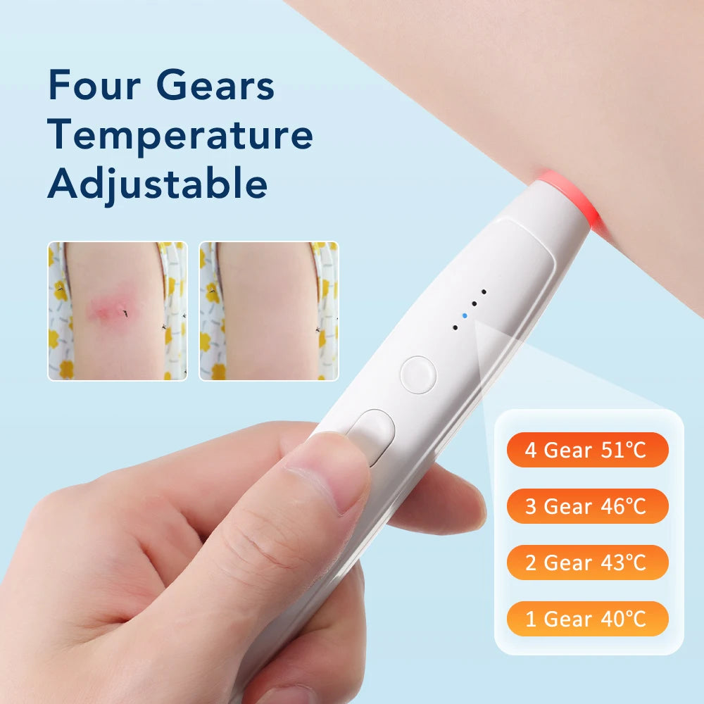 Stylo Portable anti-démangeaisons pour soulager les piqûres d'insectes et les moustiques, stylo Anti-démangeaison naturel pour les voyages de Camping en plein air