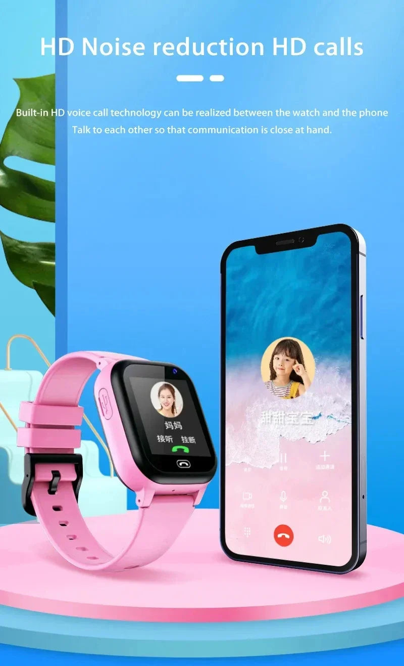 Xiaomi enfants 4G montre intelligente GPS localisation appel vidéo carte Sim SOS enfant montre intelligente caméra étanche mise à niveau montre pour garçons filles