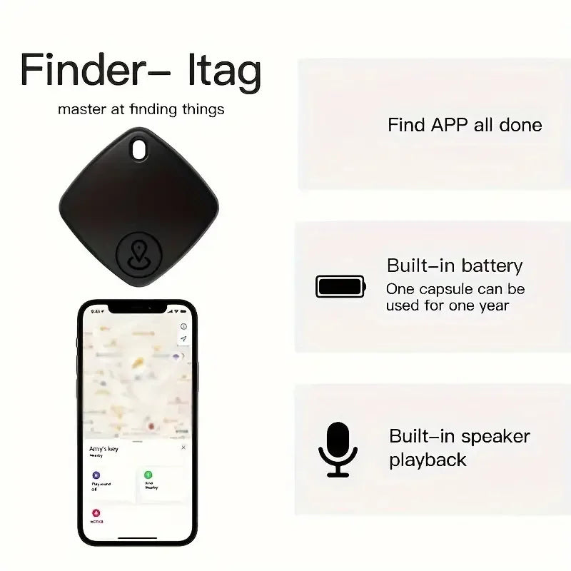 Le traceur GPS Bluetooth intelligent fonctionne avec Find My APP dispositif de rappel Anti-perte sans fil pour localisateur d'iphone clé enfants Finder