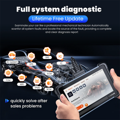 THINKCAR THINKSCAN 672 Car Diagnostic Tools CANFD 28 Resets IMMO DPF Full System Free Lifetime TCM ABS Scan OBD2 Auto Scanner