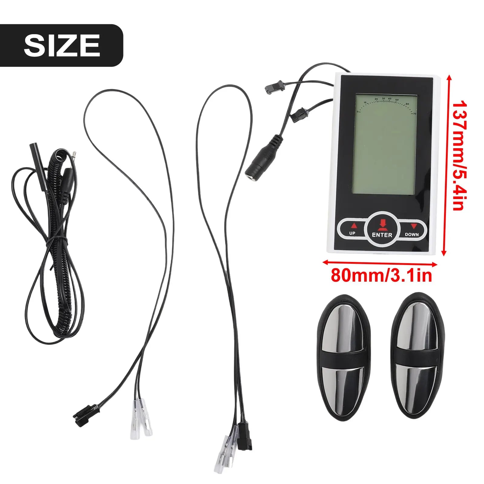 Moniteur de vélo d'exercice, compteur de vitesse, vélo stationnaire, entraîneur elliptique, affichage, équipement de gymnastique, accessoires