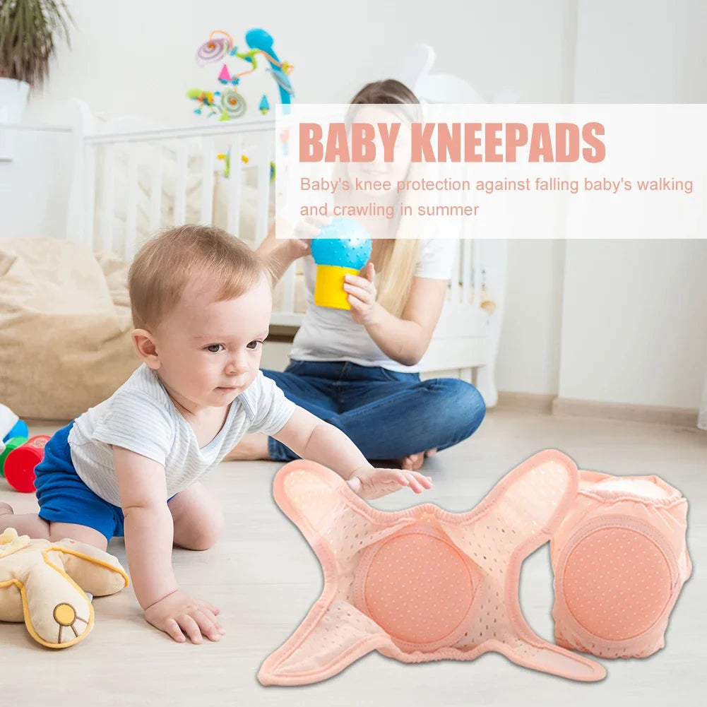 1 paire de genouillères coordonnantes pour bébé, coudières de sécurité pour enfants, protège-jambes pour nourrissons et tout-petits