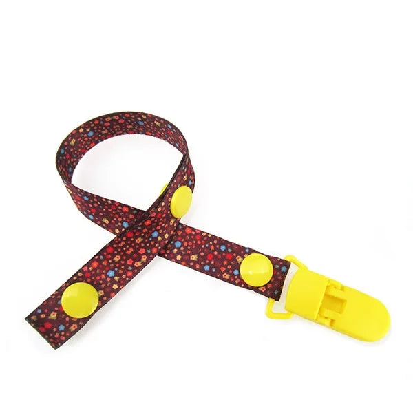 1pc bébé sucette Clips chaîne matériau confortable mignon factice pince titulaire mamelons enfants dessin animé attache-sucette attache-sucette
