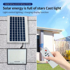 Lampes de jardin LED extérieures à énergie solaire – Spot mural étanche IP67 pour paysage, façades de construction et éclairage de secours