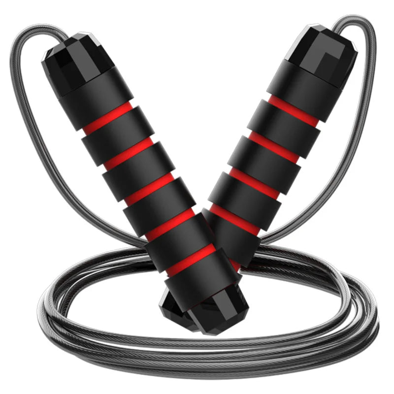 1 pièces la nouvelle corde à sauter fil d'acier exercice de saut réglable saut Fitness entraînement entraînement équipement de Sport à domicile sans enchevêtrement