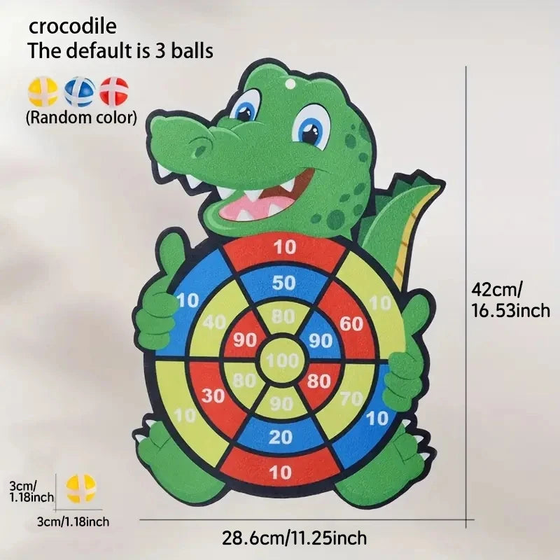 Jeux éducatifs jeu de fléchettes bébé jouet Stickey balle fléchette Sports d'intérieur enfant jeux Montessori pour enfants de 3 à 12 ans
