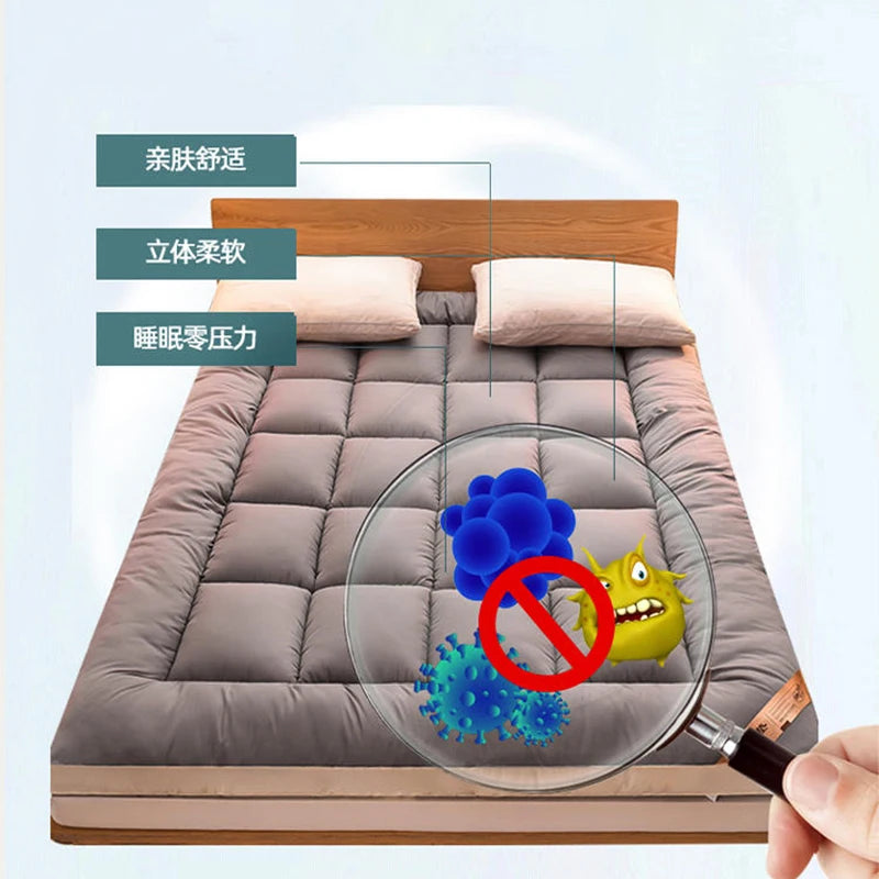 Matelas de lit moelleux domestique, tatami, virus, virus, loue, spécial dortoir, étudiant, célibataire
