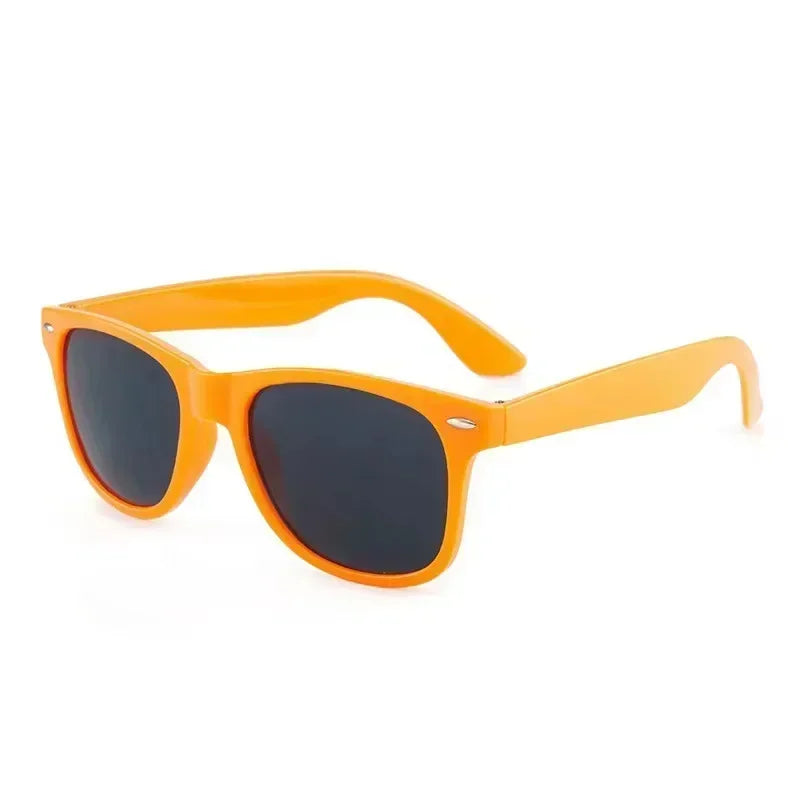 12 couleurs à la mode nouveaux enfants lunettes de soleil mode carré lunettes d'extérieur nuances pour enfants garçons filles UV Preotection lunettes de soleil
