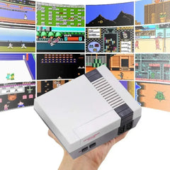 Retro game console, Mini classic video game system, 620 built-in AV games, 8-bit NES FC TV console, gift for adults and children