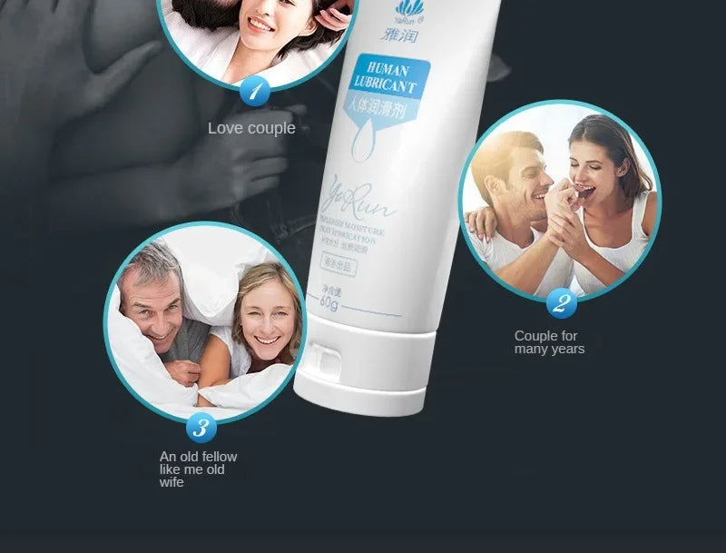 Personal sexual lubricant, water-based orgasm gel for women, vaginal gel, anal sex cream, intimate massage oil, masturbation lubricant for adults