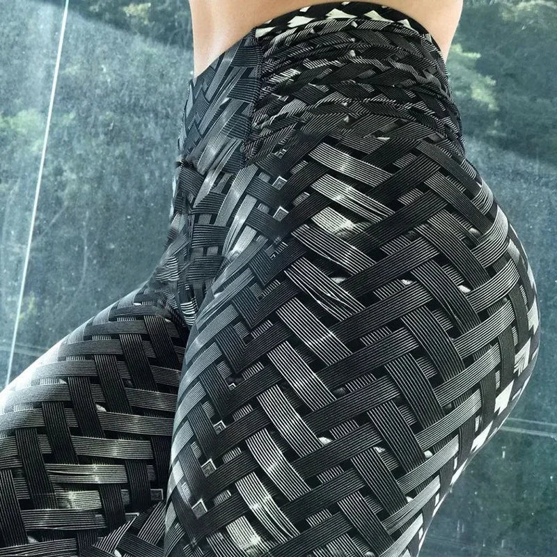 Leggings femmes Sexy Sport gymnastique entraînement imprimer taille haute pantalons de Yoga Fitness Joggings course entraînement Legging femmes vêtements
