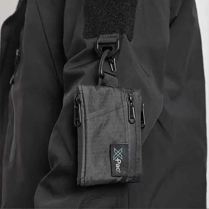 EDC – pochette multi-poches X-PAC, portefeuille, petit porte-clés, pochette pour pièces de monnaie, organisateur de poche EDC, pochette utilitaire pour cartes, sac étanche