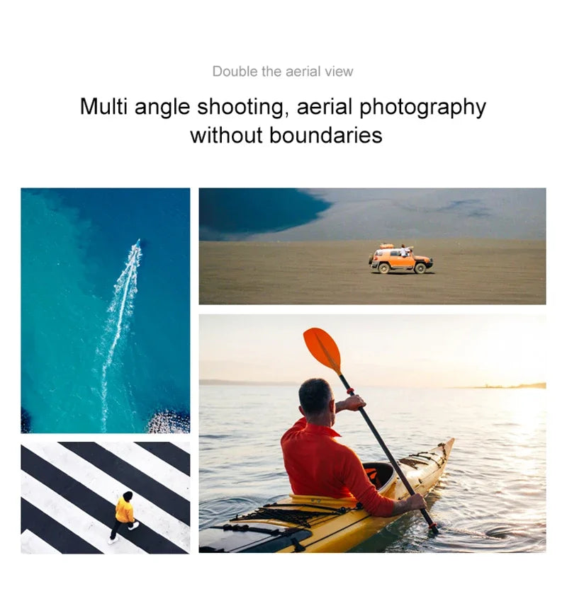 Xiaomi D16 Drone 8K HD double caméra réglable électriquement débit optique évitement d'obstacles quadrirotor télécommandé 15000M