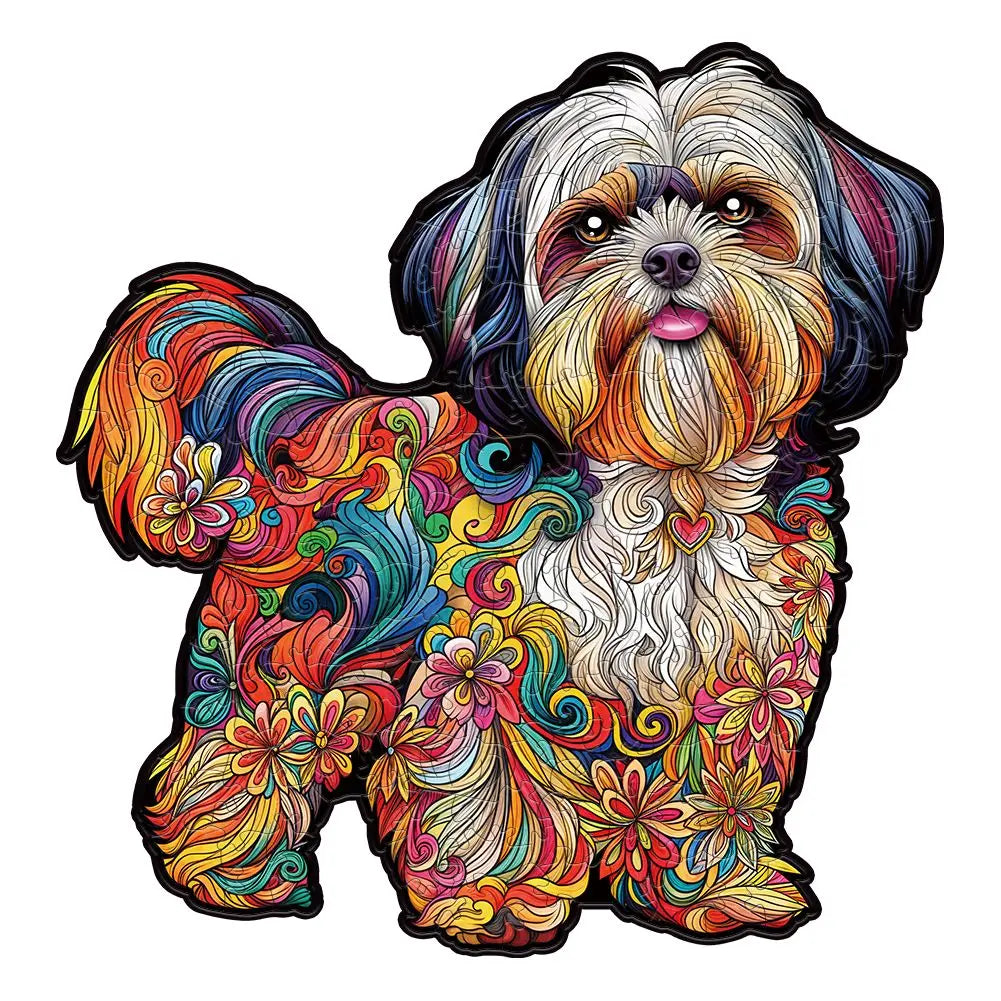 Puzzle en bois en forme d'animal irrégulier Puzzle en bois succulent coloré puzzle magique jouet intellectuel jouets éducatifs jeu naissance