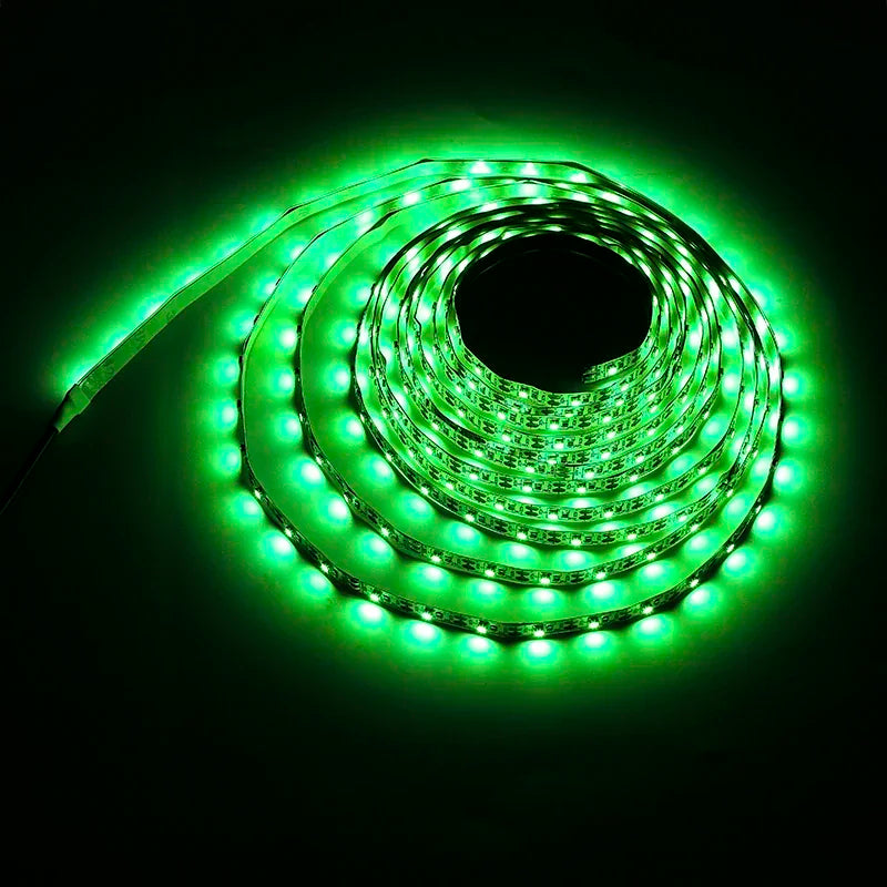 Bande lumineuse LED USB 2835 DC5V avec interrupteur, ruban de lampe Flexible, TV, ordinateur de bureau, écran, éclairage de fond, décoration de maison